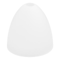 Vetro di ricambio per lampadario E27 diametro 23,5 cm bianco