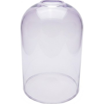 Vetro di ricambio per lampadario E27, fumé viola