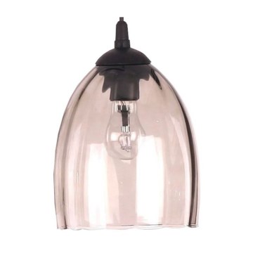 Vetro di ricambio per lampadario E27 Ø 17 cm, fumé beige
