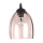 Vetro di ricambio per lampadario E27 Ø 17 cm, fumé beige