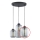 Vetro di ricambio per lampadario GRAFIT E27 Ø 14 cm - grigio fumé