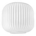 Vetro di ricambio per lampadario HARMA E27 18x20 cm bianco