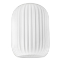 Vetro di ricambio per lampadario HARMA E27 21x14 cm bianco