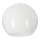 Vetro di ricambio per lampadario KULA E27, diametro 30 cm, bianco