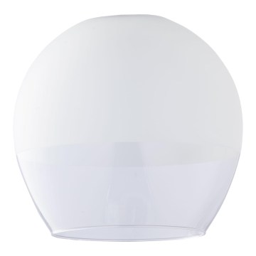 Vetro di ricambio per lampadario KULA E27, diametro 38 cm, bianco/trasparente