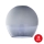 Vetro di ricambio per lampadario KULA E27, Ø 38 cm, grigio fumé