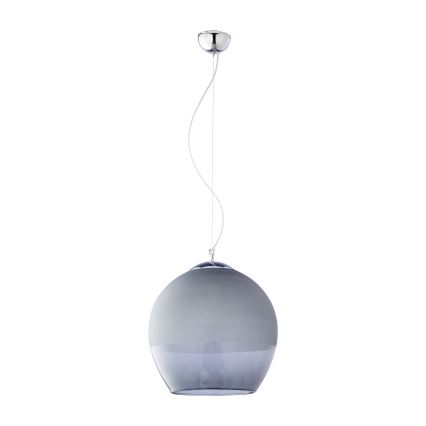 Vetro di ricambio per lampadario KULA E27, Ø 38 cm, grigio fumé