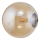 Vetro di ricambio per lampadario, lampada da tavolo e applique ORO G9 d. 14 cm beige
