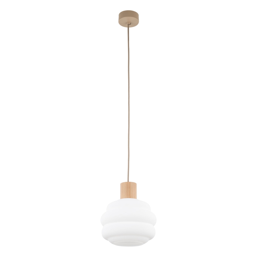 Vetro di ricambio per lampadario MELIA E27, diametro 20 cm, bianco