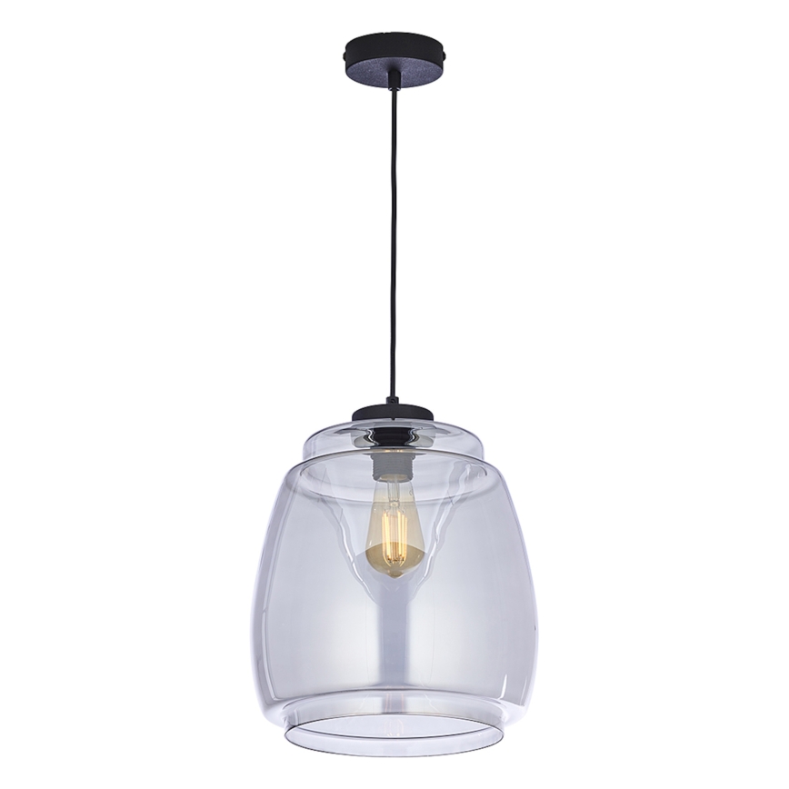 Vetro di ricambio per lampadario PILAR E27, grigio fumé