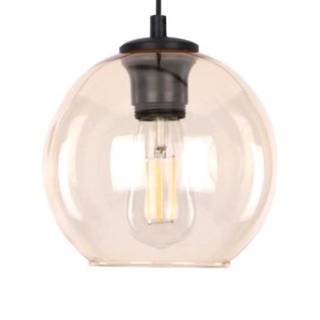 Vetro di ricambio per lampadario POBO G9 Ø 14 cm, colore fumé/beige
