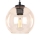 Vetro di ricambio per lampadario POBO G9 Ø 14 cm, colore fumé/beige