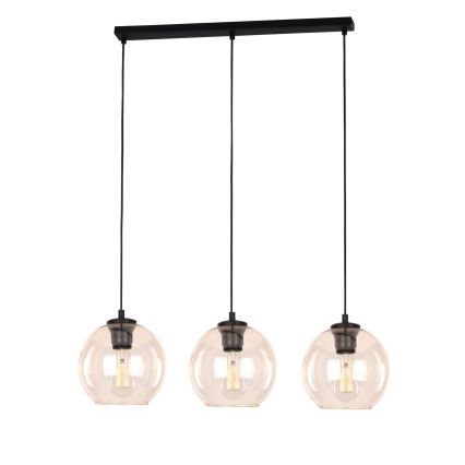 Vetro di ricambio per lampadario POBO G9 Ø 14 cm, colore fumé/beige