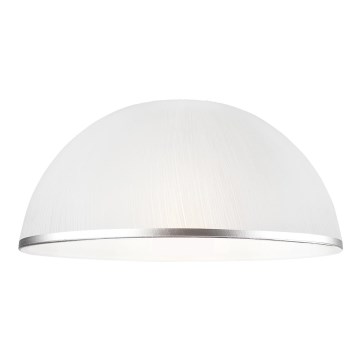 Vetro di ricambio per lampadario RETRO, ANTICO E27 Ø 30 cm bianco/argento