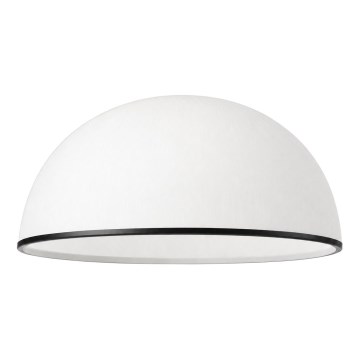 Vetro di ricambio per lampadario RETRO, ANTICO E27 Ø 30 cm bianco/nero