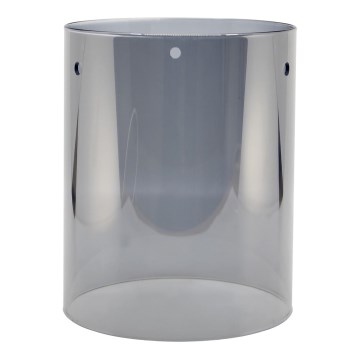 Vetro di ricambio per plafoniera E27 diametro 13 cm grigio