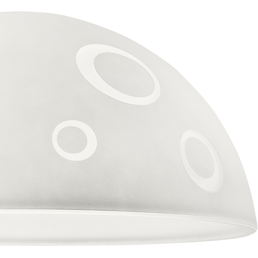 Vetro di ricambio per lampadario SFERA E27 140x300 mm bianco