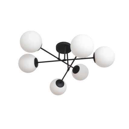 Vetro di ricambio universale MOON E27 diametro 16 cm bianco