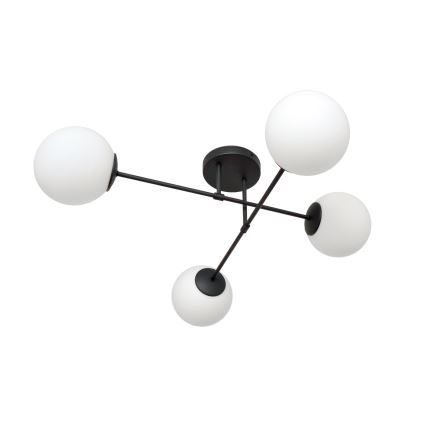 Vetro di ricambio universale MOON E27 diametro 16 cm bianco