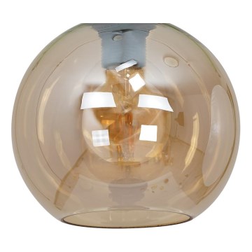 Vetro di ricambio universale SOFIA E27, diametro 20 cm, color fumé beige
