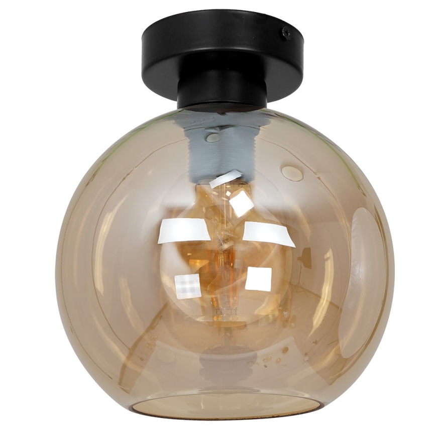 Vetro di ricambio universale SOFIA E27, diametro 20 cm, color fumé beige