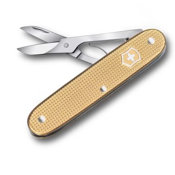 Victorinox - Coltellino multiuso tascabile COMPANION X ALOX 9,3 cm oro