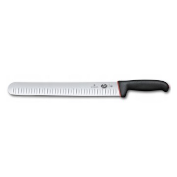 Victorinox - Coltello da affettare DUAL GRIP 30 cm, nero