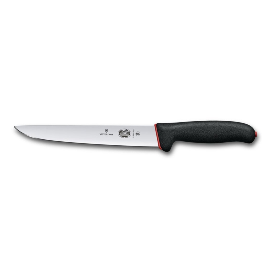 Victorinox - Coltello da carne DUAL GRIP 20 cm, nero