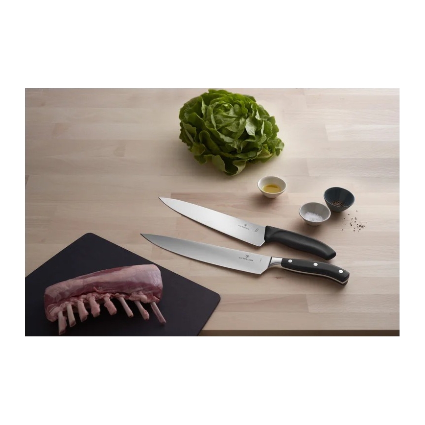 Victorinox - Coltello da chef GRAND MAITRE 25 cm, nero