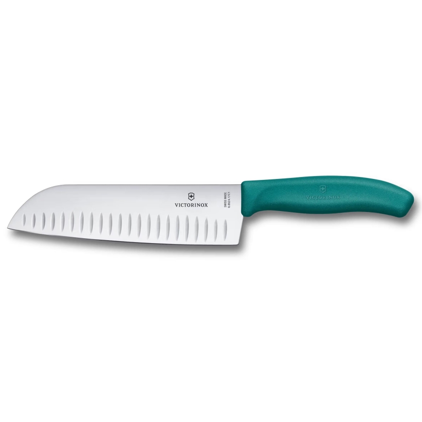 Victorinox - Coltello da cucina Santoku SWISS CLASSIC 17 cm turchese