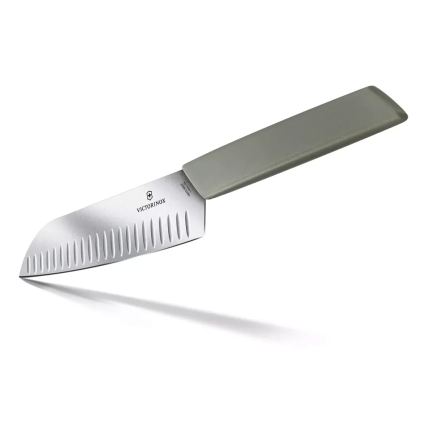 Victorinox - Coltello da cucina Santoku SWISS MODERN 17 cm verde