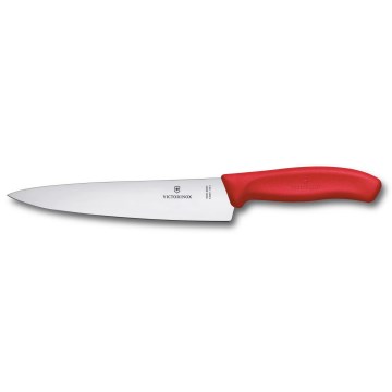 Victorinox - Coltello da cucina SWISS CLASSIC, lama 19 cm, rosso