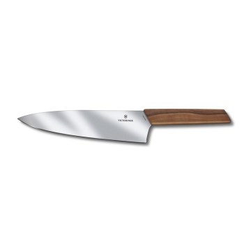 Victorinox - Coltello da cucina SWISS MODERN 20 cm, manico in noce