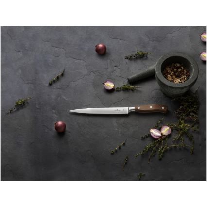 Victorinox - Coltello da filetto GRAND MAITRE 20 cm, manico in acero