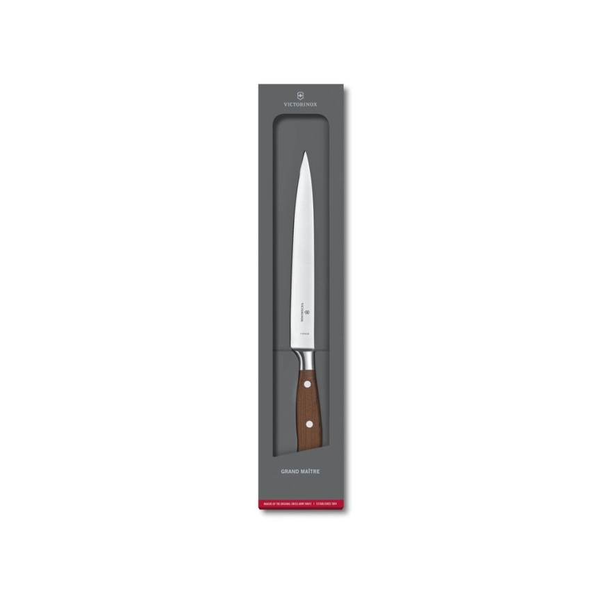 Victorinox - Coltello da filetto GRAND MAITRE 20 cm, manico in acero