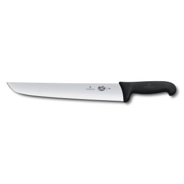 Victorinox - Coltello da macellaio FIBROX 31 cm, nero