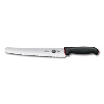Victorinox - Coltello da pane DUAL GRIP 26 cm nero