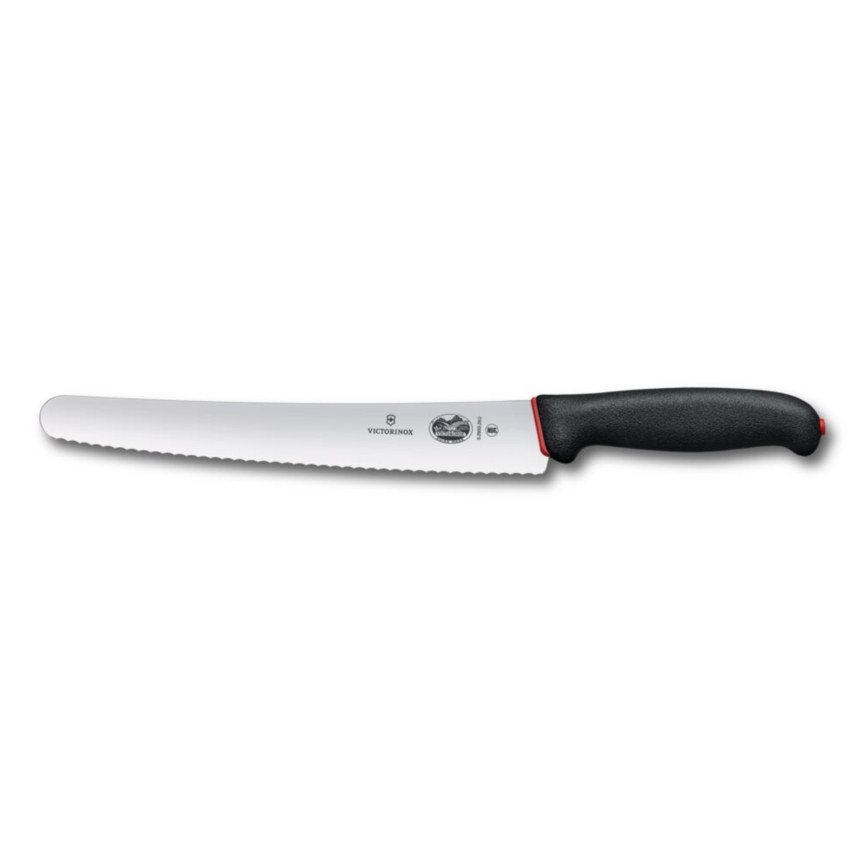 Victorinox - Coltello da pane DUAL GRIP 26 cm nero