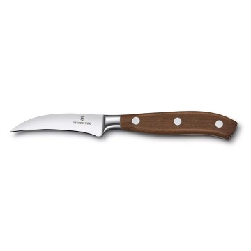 Victorinox - Coltello da sbucciatura da cucina GRAND MAITRE, lama 8 cm, manico in acero