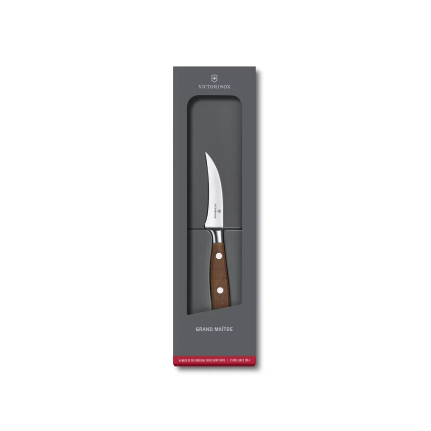 Victorinox - Coltello da sbucciatura da cucina GRAND MAITRE, lama 8 cm, manico in acero