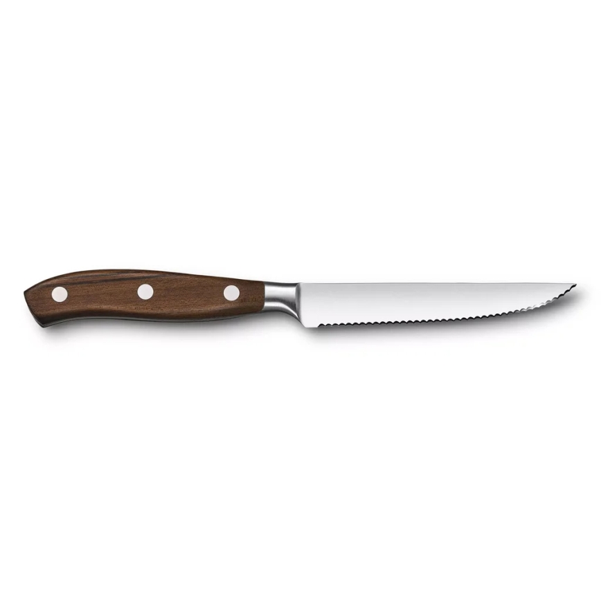Victorinox - Coltello per bistecca GRAND MAITRE 12 cm, manico in acero
