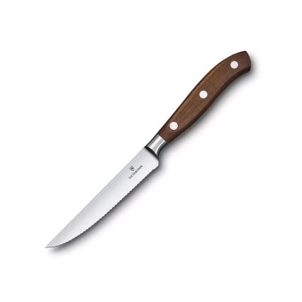 Victorinox - Coltello per bistecca GRAND MAITRE 12 cm, manico in acero