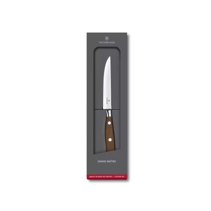 Victorinox - Coltello per bistecca GRAND MAITRE 12 cm, manico in acero