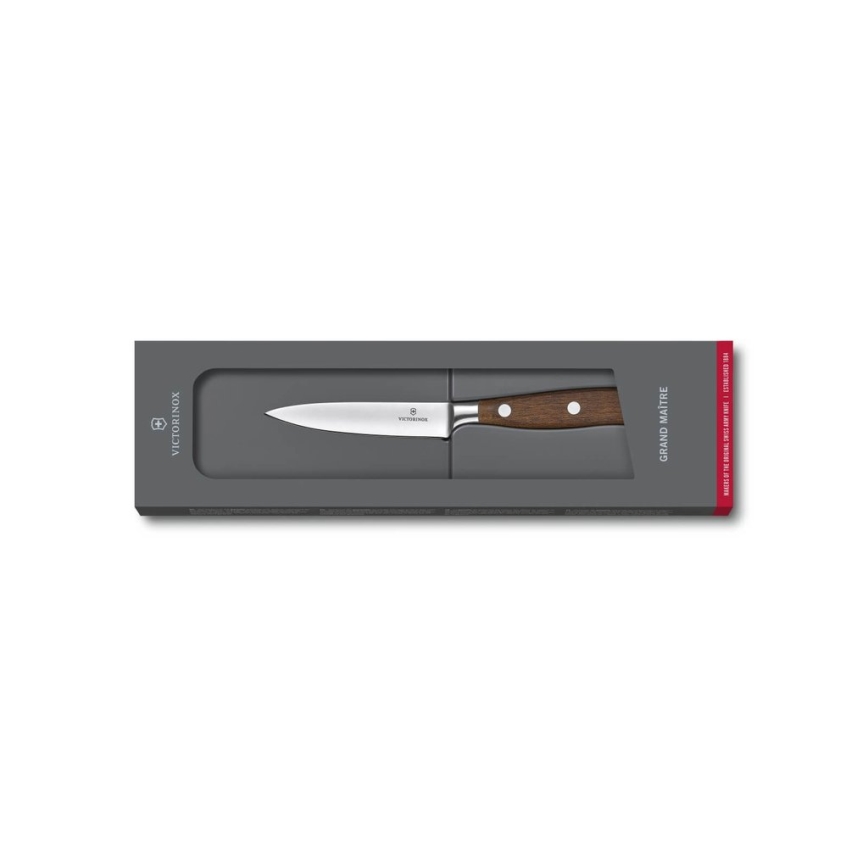 Victorinox - Coltello per verdure GRAND MAITRE, lama 10 cm, manico in acero