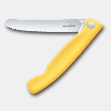 Victorinox - Coltello pieghevole SWISS CLASSIC 11 cm giallo