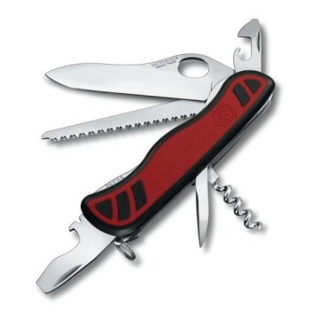 Victorinox - Coltello tascabile multifunzionale 11,1 cm/10 funzioni rosso/nero