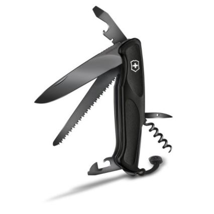 Victorinox - Coltello tascabile multifunzionale 11,1 cm/11 funzioni nero