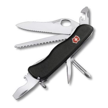 Victorinox - Coltello tascabile multifunzionale 11,1 cm/12 funzioni nero