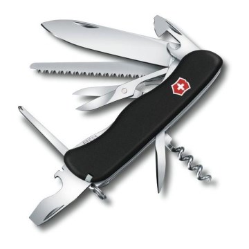 Victorinox - Coltello tascabile multifunzionale 11,1 cm/14 funzioni nero