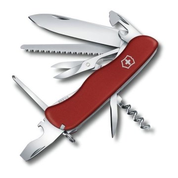 Victorinox - Coltello tascabile multifunzionale 11,1 cm/14 funzioni rosso